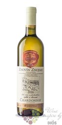 Chardonnay „ Terroir club ” 2016 výběr z hroznů Znovín Znojmo  0.75 l